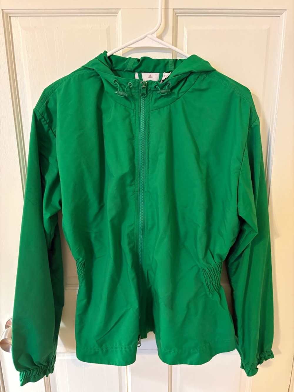 Stella McCartney Emerald Green Hooded Zip Jacket
